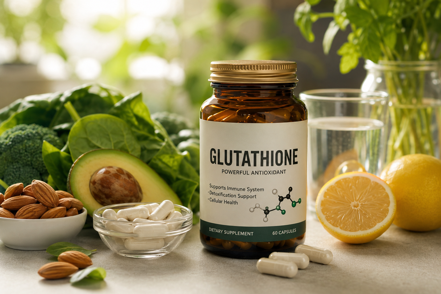 Glutatión: Prečo je tento zázračný antioxidant kľúčom k dlhovekosti a vitalite?