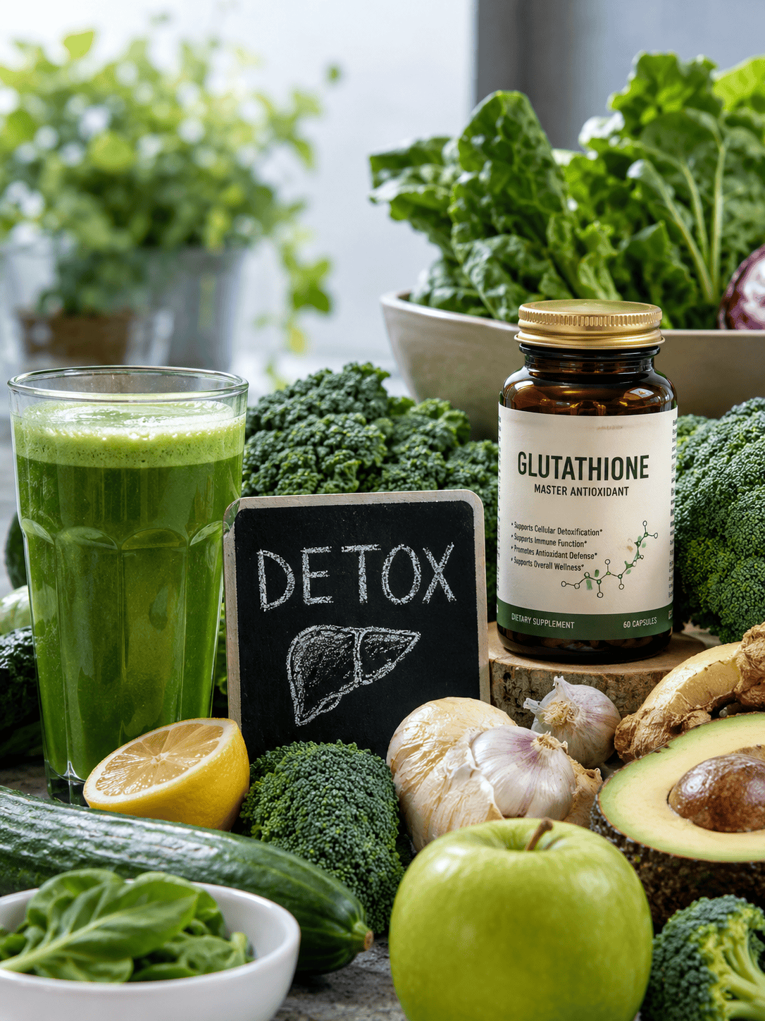 Glutatión funguje ako hlavný antioxidant v bunkách