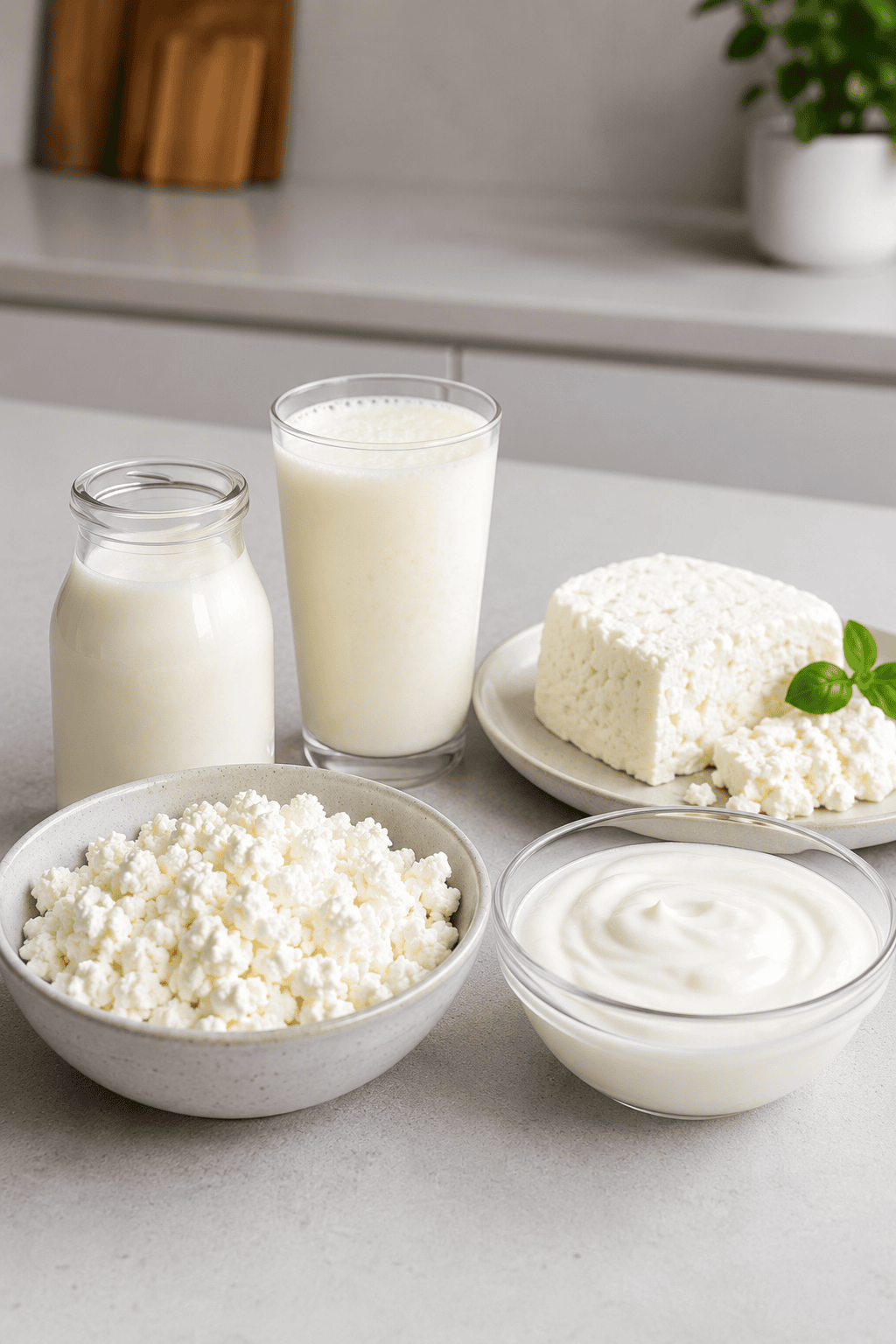 Tvaroh vs kefír vs bryndza vs jogurt: je medzi nimi rozdiel?