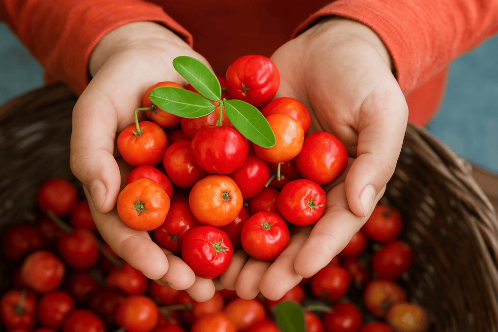 Acerola – prírodná bomba vitamínu C pre zdravie a dlhovekosť