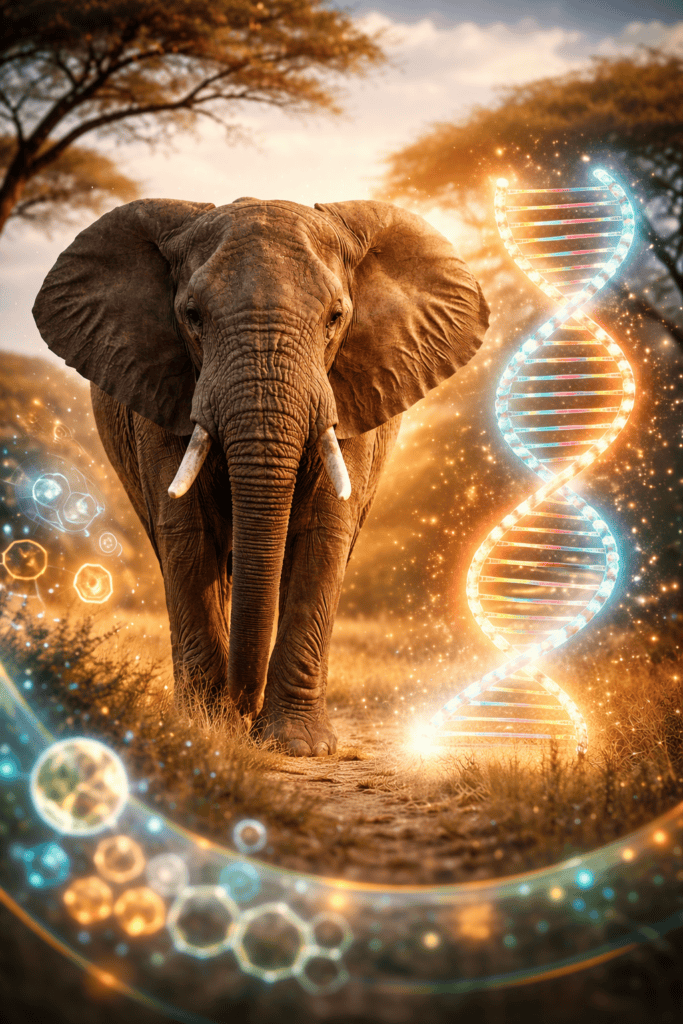 Slony majú genetickú výhodu