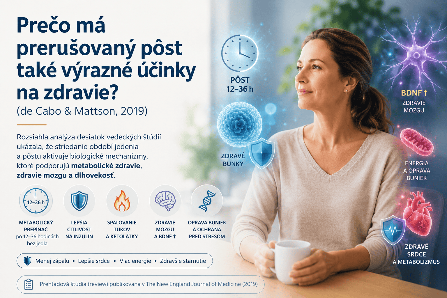 Pôst, metabolické zdravie a dlhovekosť
