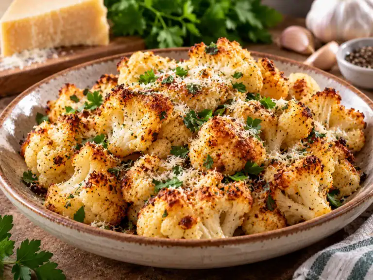 Pečený karfiol s parmezánom