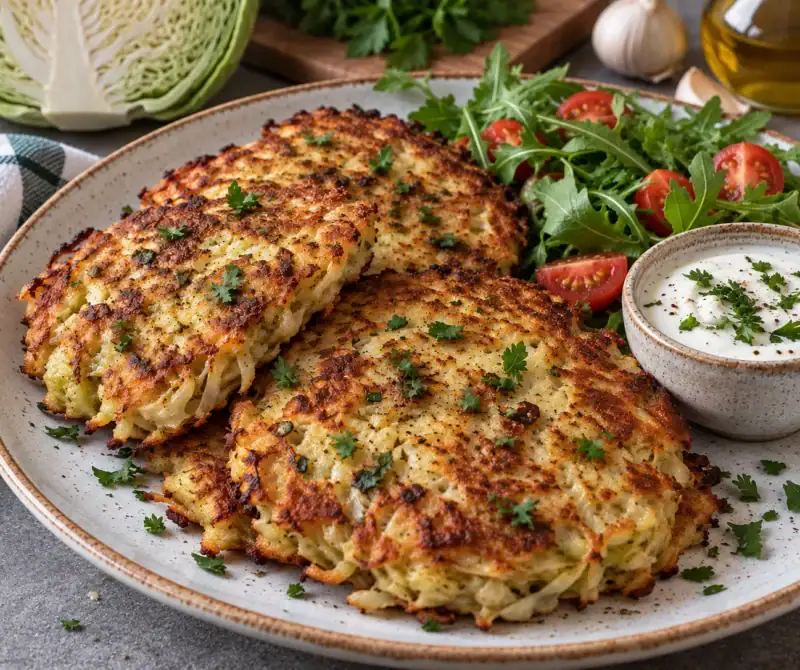 Kapustové placky bez múky – low-carb recept