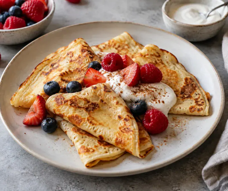 Tvarohové palacinky bez múky